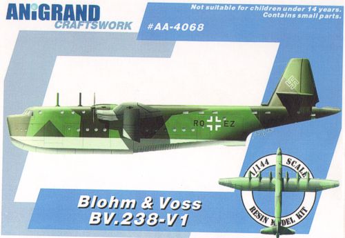Anigrand Craftswork ANIG4068 1:144 Blohm-und-Voss Bv-238V-1