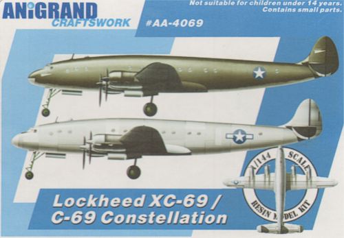 Anigrand 4069 Lockheed C-69 Constellation Troop Transport 1:144