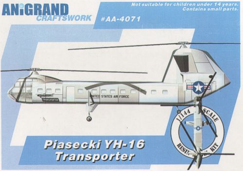 Anigrand Craftswork ANIG4071 1:144 Piasecki YH-16 Transporter