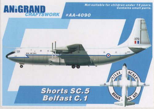 Anigrand Craftswork ANIG4090 1:144 Short SC.5 Belfast RAF Heavy transport