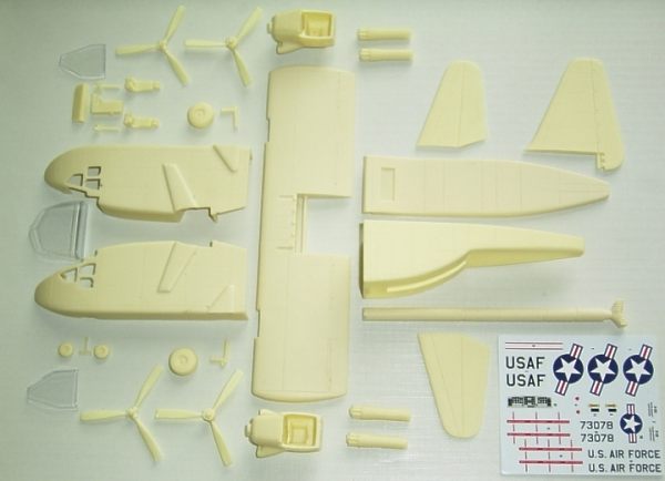 Anigrand 2011 Hiller X-18 Tilt-wing VTOL Experiment 1:72