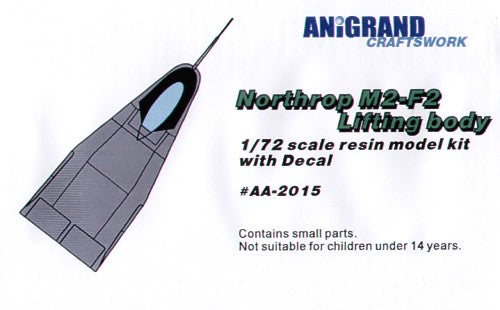 Anigrand Craftswork ANIG2015 1:72 Northrop M2-F2 First powered Lifting body