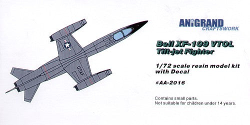 Anigrand Craftswork ANIG2016 1:72 XF-109 Tilting jets VTOL supersonic fighter