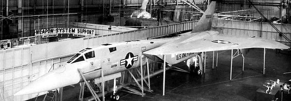 Anigrand 2018 North-American XF-108 Rapier Mach 3 Fighter 1:72