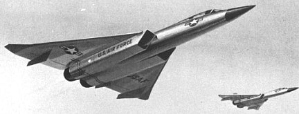 Anigrand 2018 North-American XF-108 Rapier Mach 3 Fighter 1:72