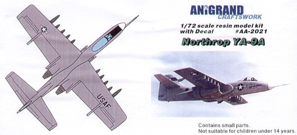 Anigrand Craftswork ANIG2021 1:72 Northrop YA-9A