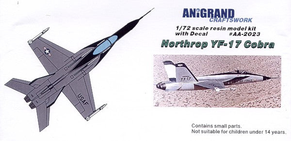 Anigrand Craftswork ANIG2023 1:72 Northrop YF-17 Cobra
