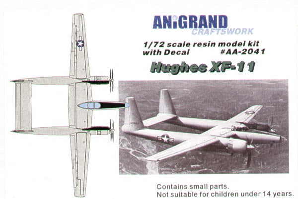 Anigrand Craftswork ANIG2041 1:72 Hughes XF-11