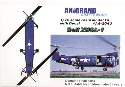 Anigrand Craftswork ANIG2043 1:72 Bell XHSL-1 ASW Helicopter