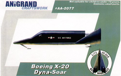 Anigrand Craftswork ANIG2077 1:72 Boeing X-20 Dyna Soar