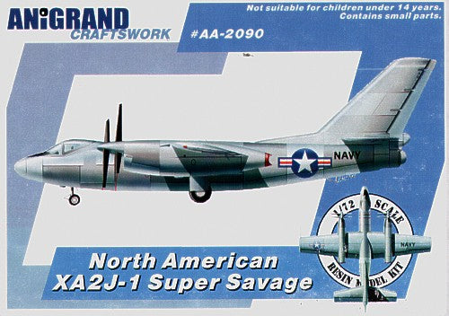 Anigrand Craftswork ANIG2090 1:72 North-American XA2J-1 Super Savage