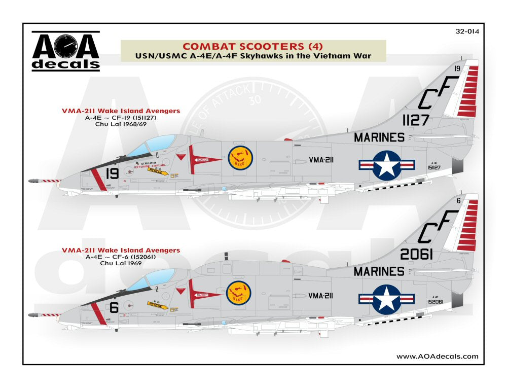 AOA Decals AOA32014 1:32 Combat Scooters