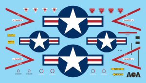 AOA 32022 USMC F-4B Phantom Vietnam War Decals (for Tamiya) 1:32