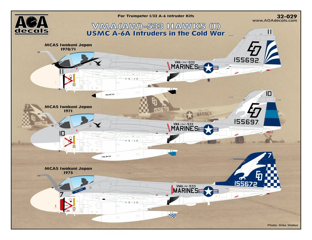 AOA Decals AOA32029 1:32 VMA