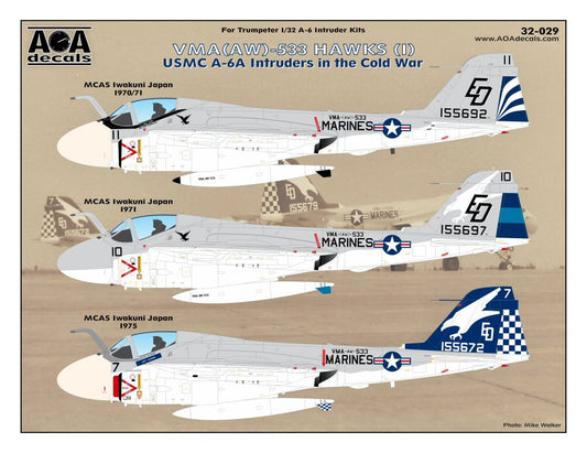 AOA Decals AOA32029 1:32 VMA