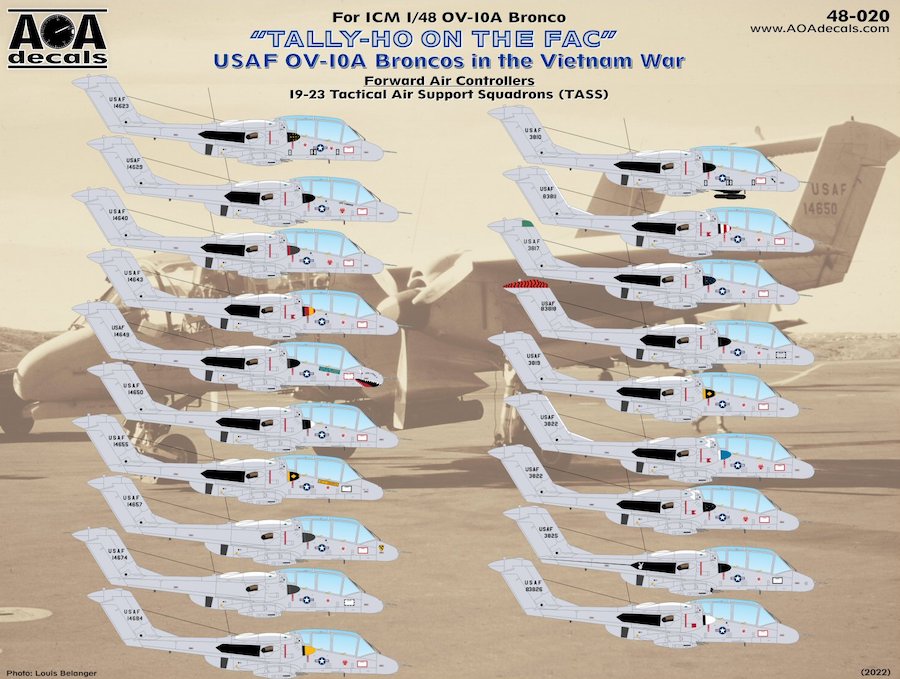 AOA Decals AOA48020 1:48 "Tally-Ho on the FAC"