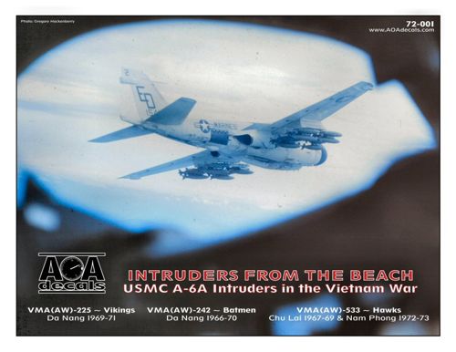 AOA Decals AOA72001 1:72 Grumman Intruders from the Beach