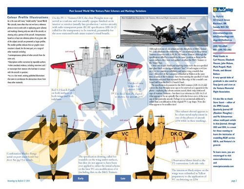 Aviaeology 72035 Lockheed PV-1 Ventura RCAF Postwar Trainers 1:72