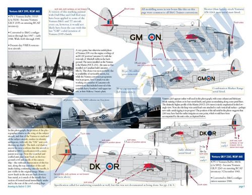Aviaeology 72035 Lockheed PV-1 Ventura RCAF Postwar Trainers 1:72