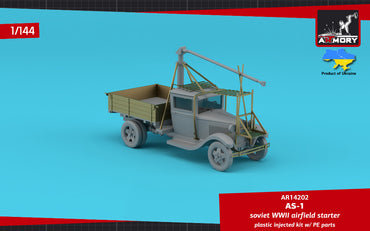 Armory 14202 AS-1 Soviet Airfield Starter GAZ-AA Chassis 1:144