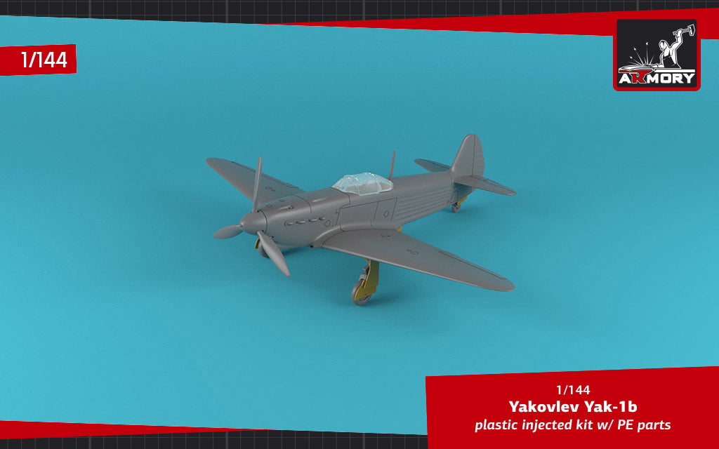 Armory AR14310 1:144 Yakovlev Yak-1b early