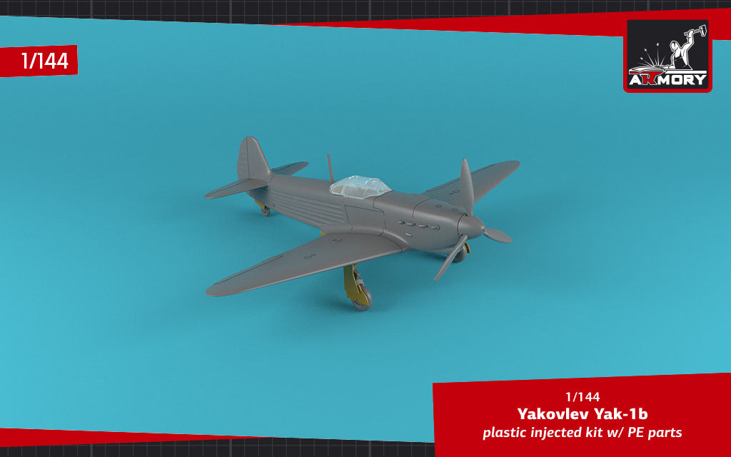 Armory AR14310 1:144 Yakovlev Yak-1b early