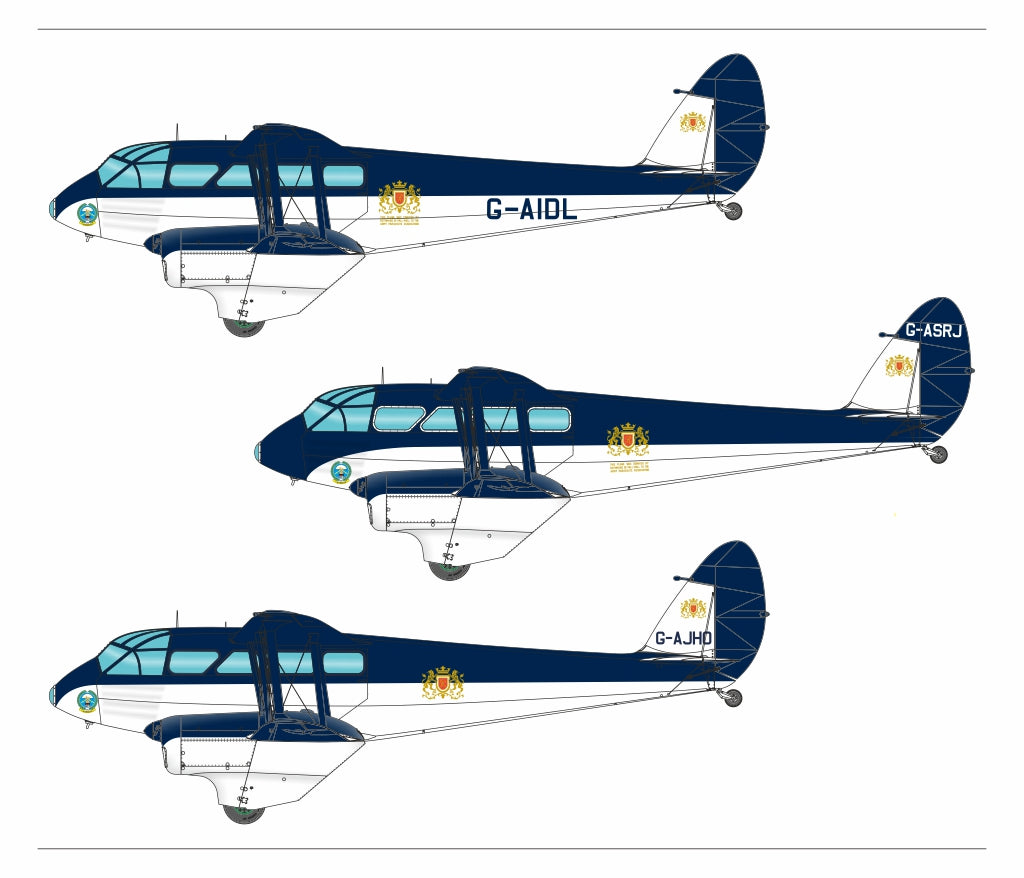 Armory 48014 DH.89 Dragon Rapide Rothmans' Devils Livery 1:48