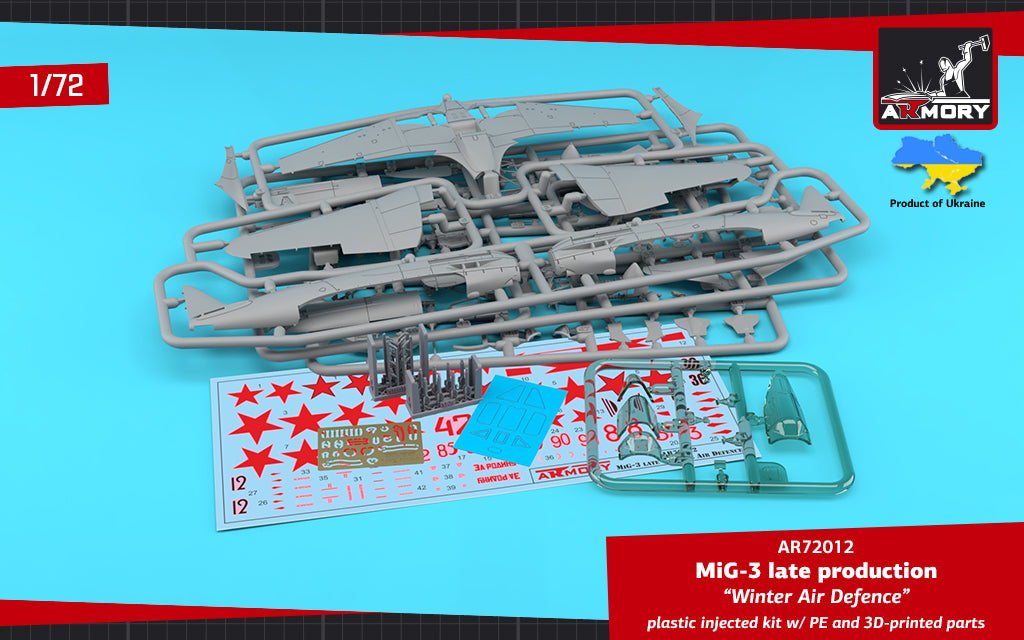 Armory AR72012 1:72 Mikoyan MiG-3 late production