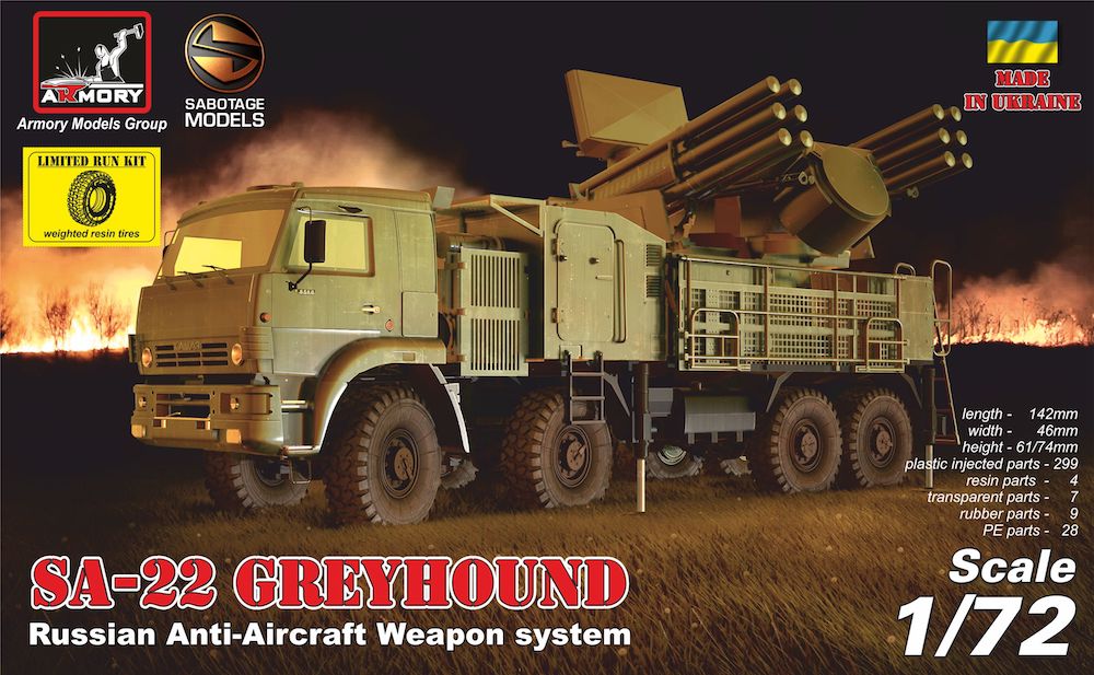 Armory AR72401 1:72 ZPRK 96K6 "Pantsir-C1"