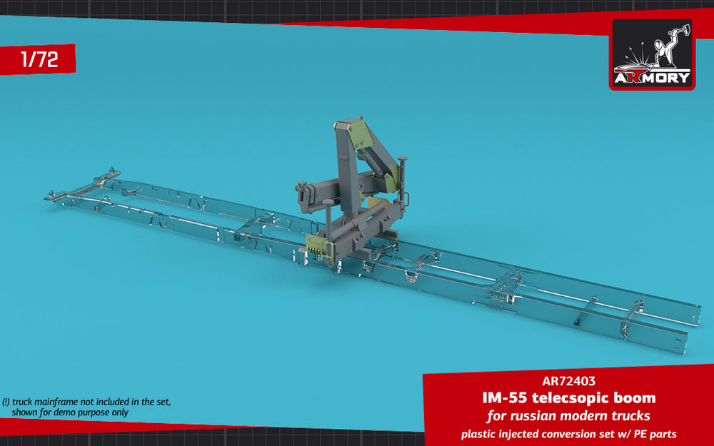 Armory 72403 IM-55 Telescopic Boom for Russian Trucks 1:72
