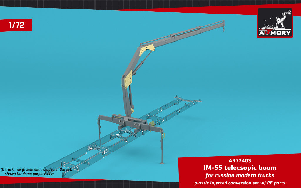 Armory 72403 IM-55 Telescopic Boom for Russian Trucks 1:72