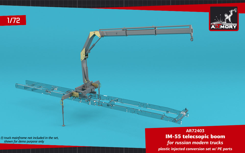 Armory 72403 IM-55 Telescopic Boom for Russian Trucks 1:72