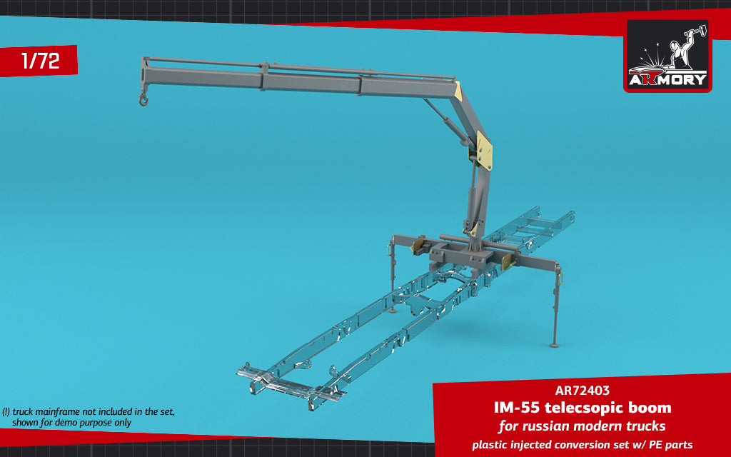 Armory 72403 IM-55 Telescopic Boom for Russian Trucks 1:72