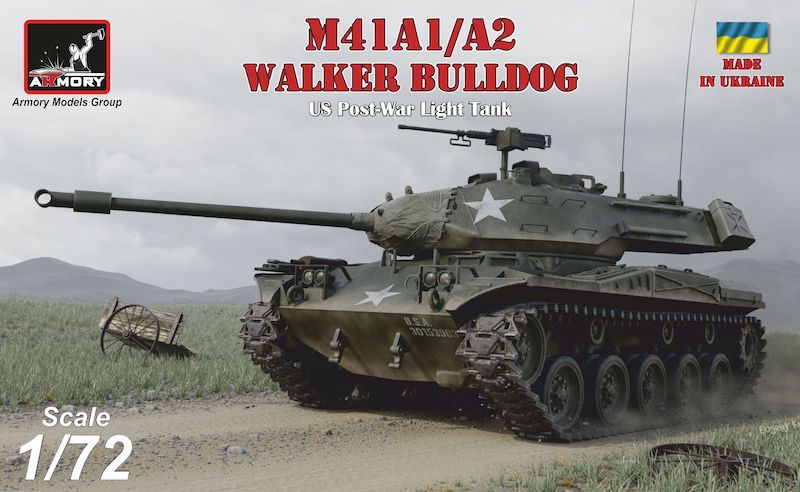 Armory AR72412 1:72 M41A1/A2 Walker Bulldog U.S
