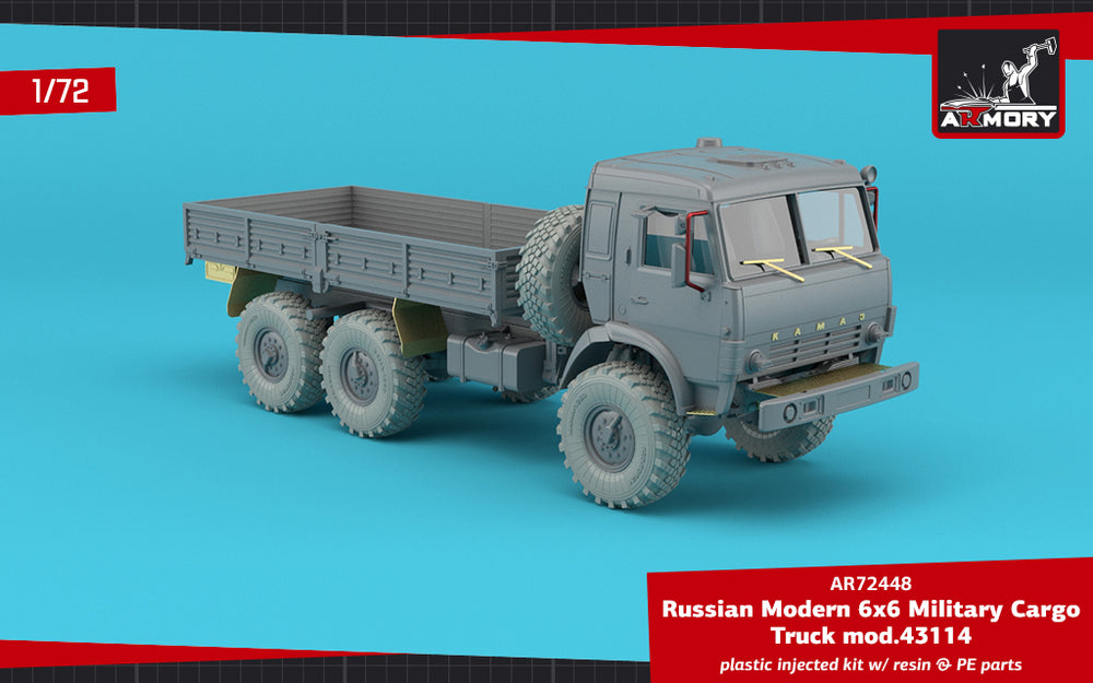 Armory 72448 Modern Soviet 6x6 Military Cargo Truck 1:72