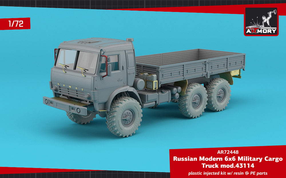 Armory 72448 Modern Soviet 6x6 Military Cargo Truck 1:72