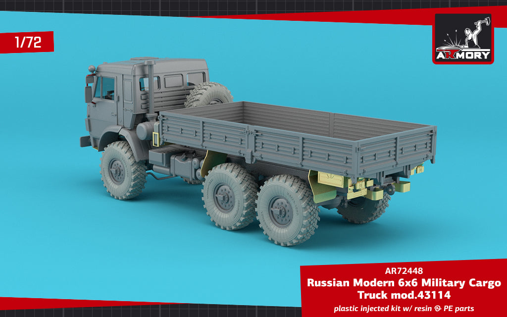 Armory 72448 Modern Soviet 6x6 Military Cargo Truck 1:72