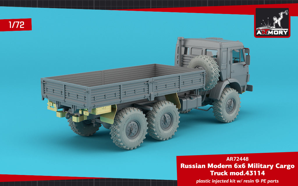 Armory 72448 Modern Soviet 6x6 Military Cargo Truck 1:72