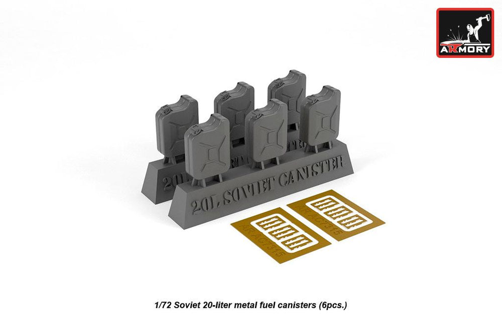 Armory ARAC7315 1:72 Soviet 20l canisters
