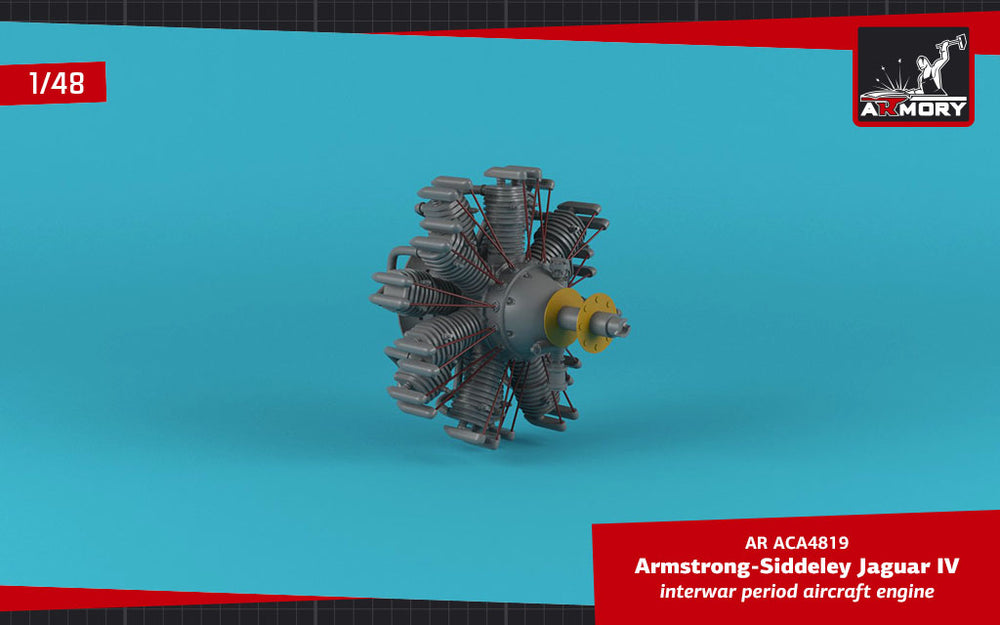 Armory ARACA4819 1:48 "Jaguar"-IV aircraft engine