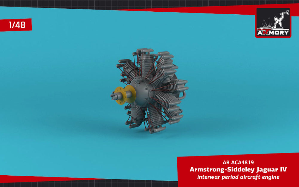 Armory ARACA4819 1:48 "Jaguar"-IV aircraft engine