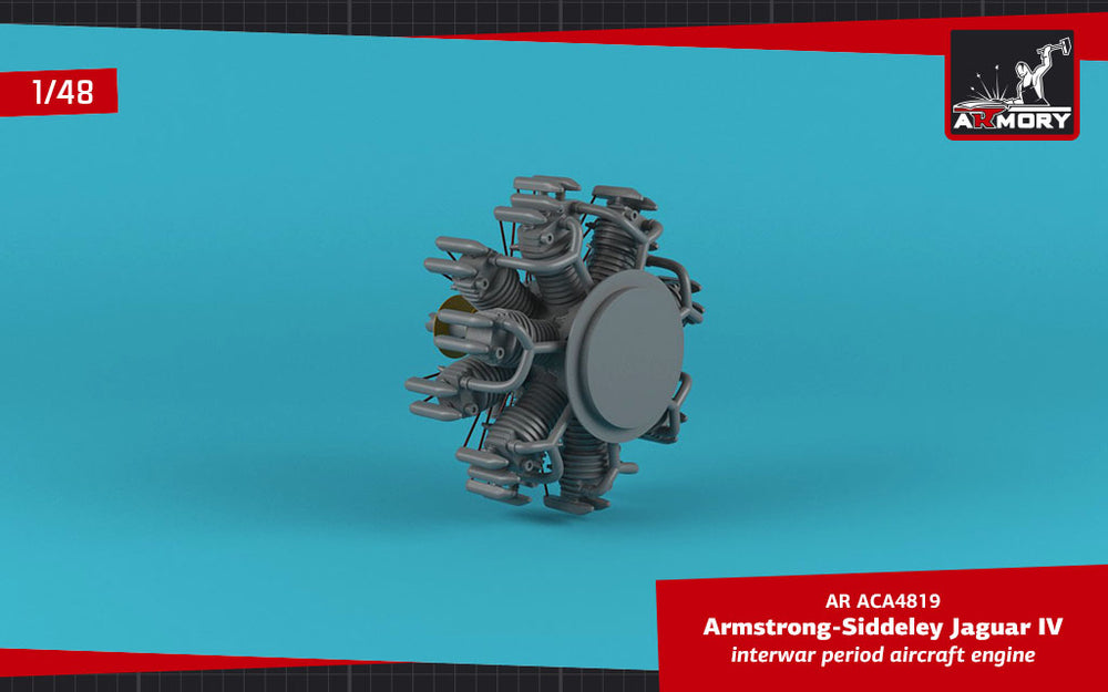 Armory ARACA4819 1:48 "Jaguar"-IV aircraft engine