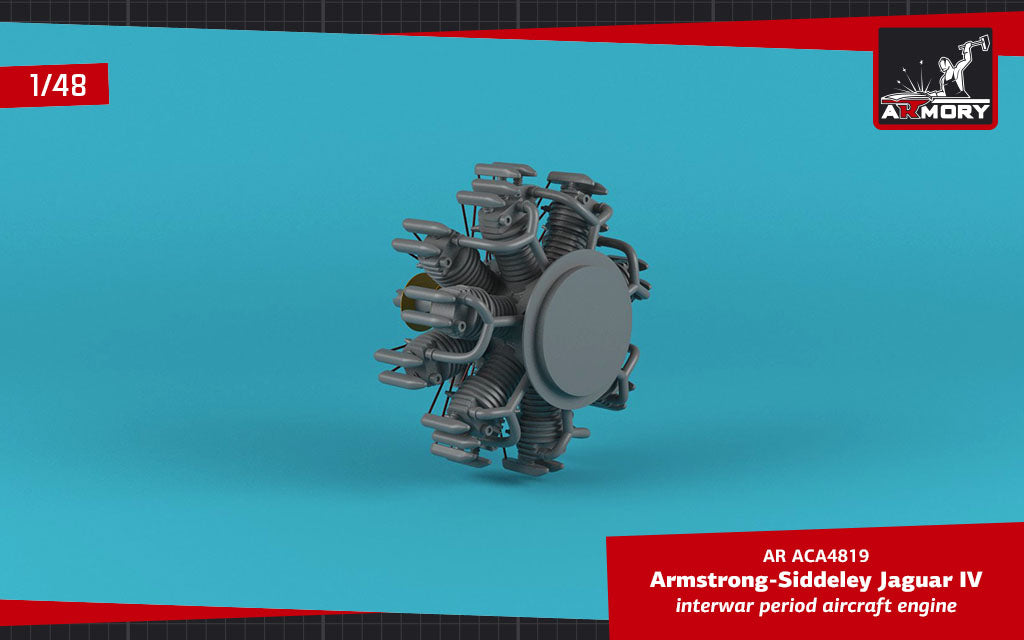 Armory ARACA4819 1:48 "Jaguar"-IV aircraft engine