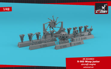 Armory ARACA4822 1:48 R-985 Wasp Junior aircraft engine