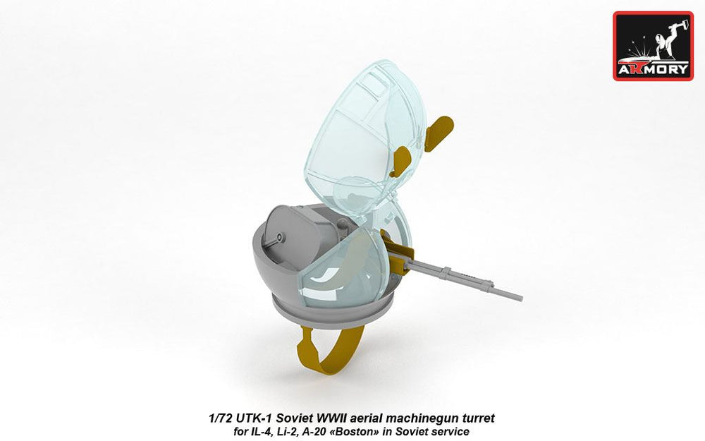 Armory 7272 UTK-1 Soviet MG Turret IL-4/Li-2/A-20 1:72