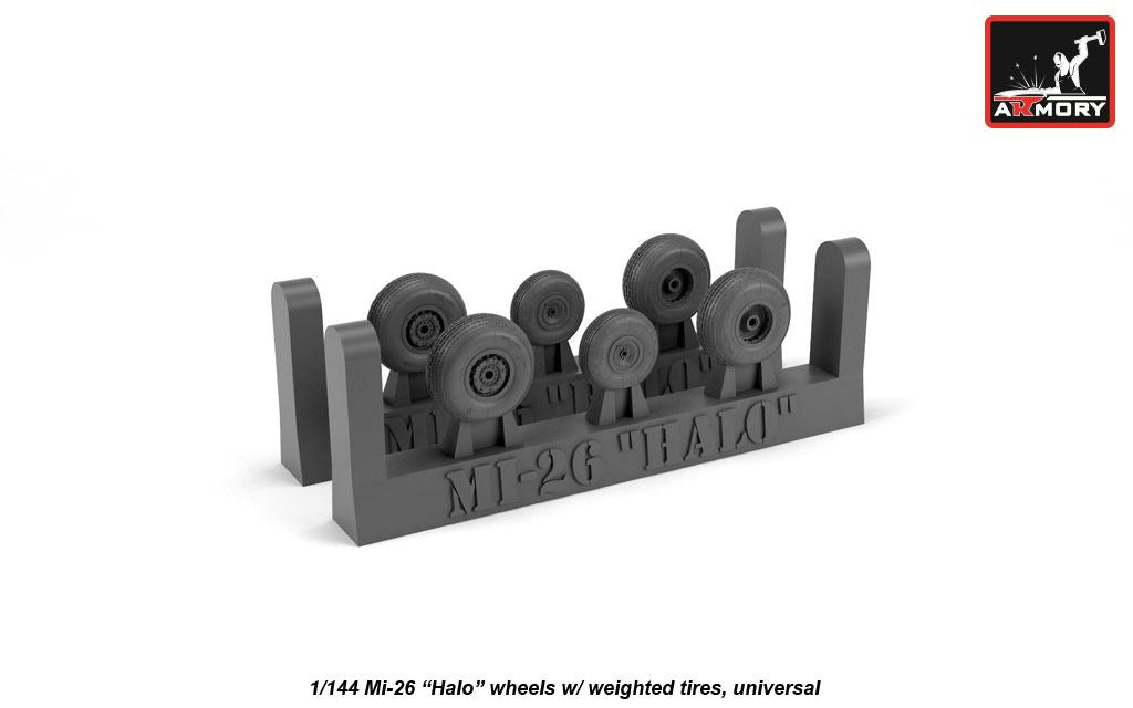 Armory ARAW14013 1:144 Mil Mi-26 Halo wheels