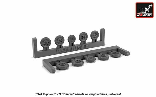 Armory ARAW14014 1:144 Tupolev Tu-22 "Shilo" wheels