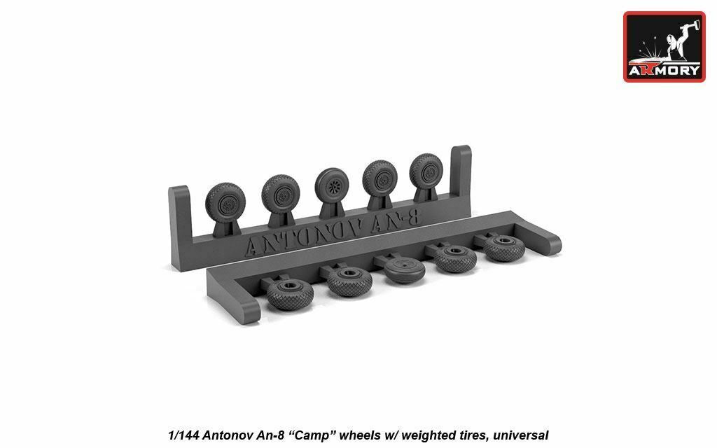Armory ARAW14015 1:144 Antonov An-8 wheels