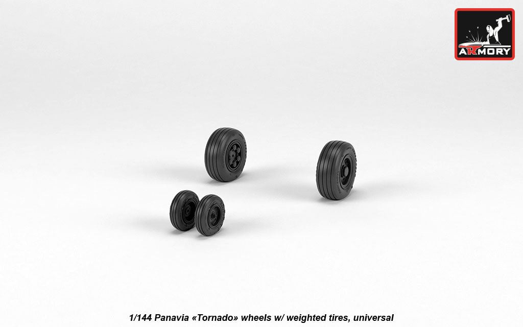 Armory ARAW14501 1:144 Panavia Tornado ECR/GR.1/GR.4 wheels, weighted