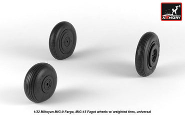 Armory ARAW32013 1:32 Mikoyan MiG-9 Fargo / MiG-15 Fagot